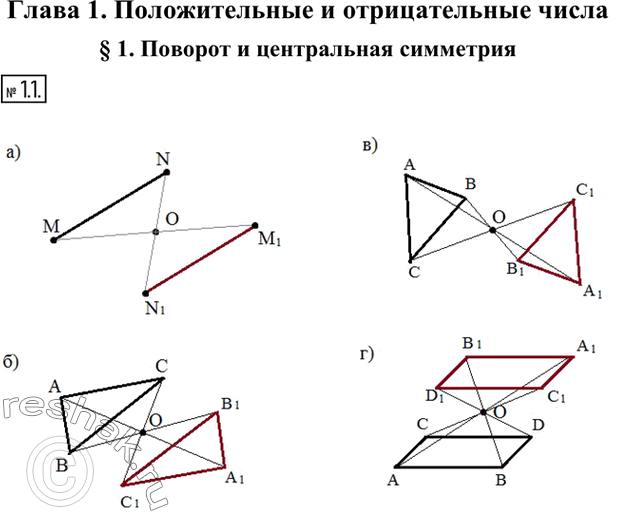 Изображение Упр.1.1 ГДЗ Рабочая тетрадь Зубарева 6 класс Мнемозина